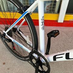 ⭐️新品・未使用品⭐️21Technology　700C　ホワイトブルー　クロスバイク 自転車 1142の画像