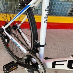 ⭐️新品・未使用品⭐️21Technology　700C　ホワイトブルー　ロードバイク 自転車 1163の画像