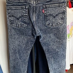 Levi's 510 コントラコスタW27 L30 ブラックデニムの画像