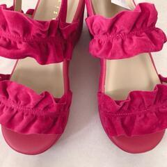 ○サンダル新品⭐︎カシータ⭐︎サンダル⭐︎ベロアの画像
