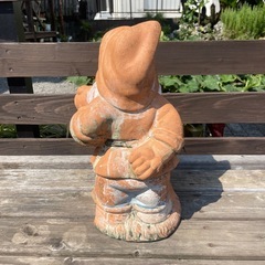 ガーデンオーナメント　テラコッタ製ノームの画像