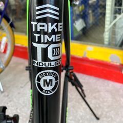 ⭐️新品・未使用品⭐️21Technology　700C　ブラックグリーン　ロードバイク 自転車 1165の画像