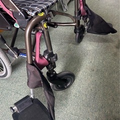 希少多機能介助式車いす‼️カワムラサイクルウェイビット　ノーパンクの画像
