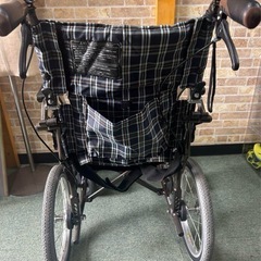 希少多機能介助式車いす‼️カワムラサイクルウェイビット　ノーパンクの画像