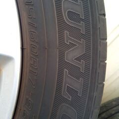 トヨタ純正17インチホイール215/60R17タイヤ付きの画像