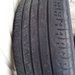 トヨタ純正17インチホイール215/60R17タイヤ付きの画像