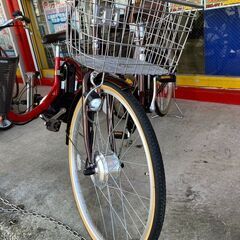 ⭐️新品・未使用品⭐️21Technology　26インチ　チョコブラウン　電動アシスト自転車 1156の画像