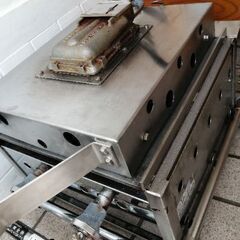 業務用いか焼き器プロパン用　キッチンカー屋台に！イカ焼き器の画像