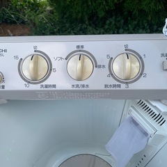 HITACHI 日立 2層式電気洗濯機 PS-H45L 4.5kg 脱水5.0kg 2004年製　の画像