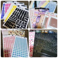 シール大量！！！コラージュ、デコなどに！の画像