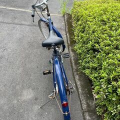 自転車　No.419　ブルー　26インチ　LEDライト　【リサイクルショップどりーむ天保山店】の画像