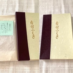 台付ふくさ　冠婚葬祭時　手塗り台　慶事用と弔事用☆箱入り☆ファッション小物の画像