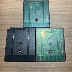 ゲームボーイカラー ソフト3本セット ジャンク品の画像