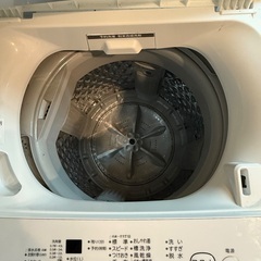 【引取限定】東芝AW-45M9洗濯機 2022/8購入の画像