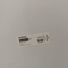 【IKEA】NISSEDAL ニッセダールミラー, ホワイト, 65x65 cm
の画像