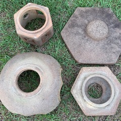 和風庭園 石灯籠（いしどうろう）灯籠 灯篭 4分割タイプ DIY 和モダン 
の画像