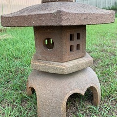 和風庭園 石灯籠（いしどうろう）灯籠 灯篭 4分割タイプ DIY 和モダン 
の画像