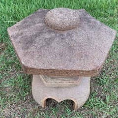 和風庭園 石灯籠（いしどうろう）灯籠 灯篭 4分割タイプ DIY 和モダン 
の画像