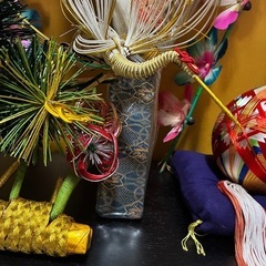 飾り羽子板　ガラスケース入りの画像