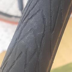 自転車 中古品 タイヤ １本◆７００×２８C メーカー不明◆クロスバイク ロードバイク  スポーツ自転車 ロードランナーの画像