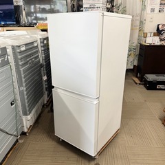 【超美品‼️】アクア 2023年製 135Lノンフロン冷凍冷蔵庫 エディオンモデル ホワイト♪の画像
