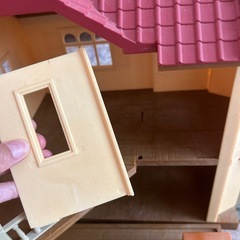 シルバニアファミリー　まとめ売り　赤い屋根の大きなお家　にじいろようちえんバスの画像