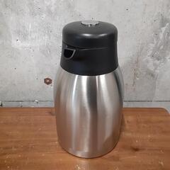 【新品未使用品】ステンレス卓上ポット 真空保温 保温／保冷 1.8L 0826-017の画像