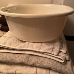 キッチン・バス用品　お風呂桶　かごの画像