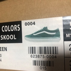 【新品】VANS スニーカー　23センチの画像