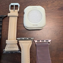 Apple Watchバンドセット 3種類 &未使用カバーの画像