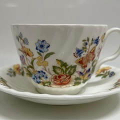 ☆ドリーム荒牧店☆ジモティー割引有☆ AYNSLEY/コテージガーデン/カップ&ソーサー/ペアの画像