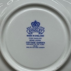 ☆ドリーム荒牧店☆ジモティー割引有☆ AYNSLEY/コテージガーデン/カップ&ソーサー/ペアの画像