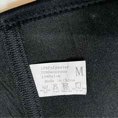 ブラック🌺✨BL 調整可能 腰痩せ サポーター 二重加圧式の画像