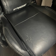 【ゲーミングチェア】 【GTRACING】 【黒】 【ハイバック】 【椅子】 【中古】の画像