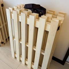すのこ　セミダブルベッド　①　　　の画像