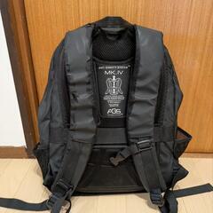 黒のバックパックの画像