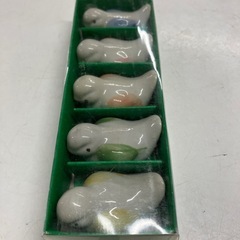 H2508-731 鳩の箸置き 5個セット 未開封の画像