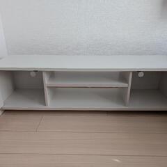 アイリスオーヤマ テレビ台 ホワイトの画像
