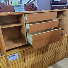 【愛品倶楽部柏店】大川家具 サイドボード マルメ 国産の画像