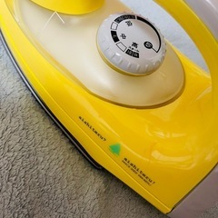  中古 黄色いスチームアイロン🌺✨aishiteru! SINCE 2002 DSA-02(YL)の画像