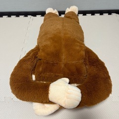 おさるのジョージ★寝そべりBIGぬいぐるみ・新品未使用・約65cmの画像