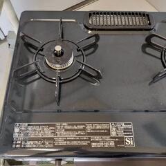 【25*80208】ガスコンロ IC-S37BM-2L 都市ガス用  2023年製 の画像