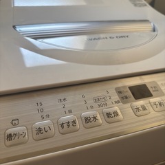SHARP 全自動洗濯乾燥機 5.5kgの画像