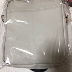 スヌーピーポシェット　グレーの画像