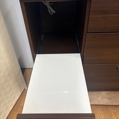 N1068★レンジボード★食器棚★カップボード幅1400mmの画像