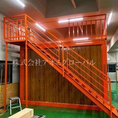 目立つ屋上付きハウス 4×10ｍ コンテナハウス プレハブハウス どこでも設置可能 全国ＯＫの画像