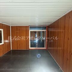 目立つ屋上付きハウス 4×10ｍ コンテナハウス プレハブハウス どこでも設置可能 全国ＯＫの画像