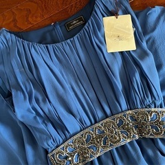 Grace continental パーティドレス　ブルーＳサイズの画像