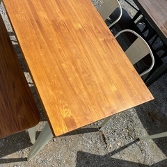 🉐ダイニングベンチセット4人掛け2️⃣の画像