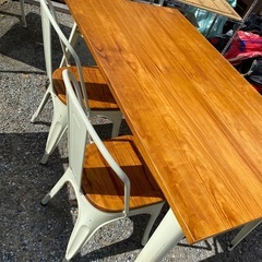 🉐ダイニングベンチセット4人掛け2️⃣の画像